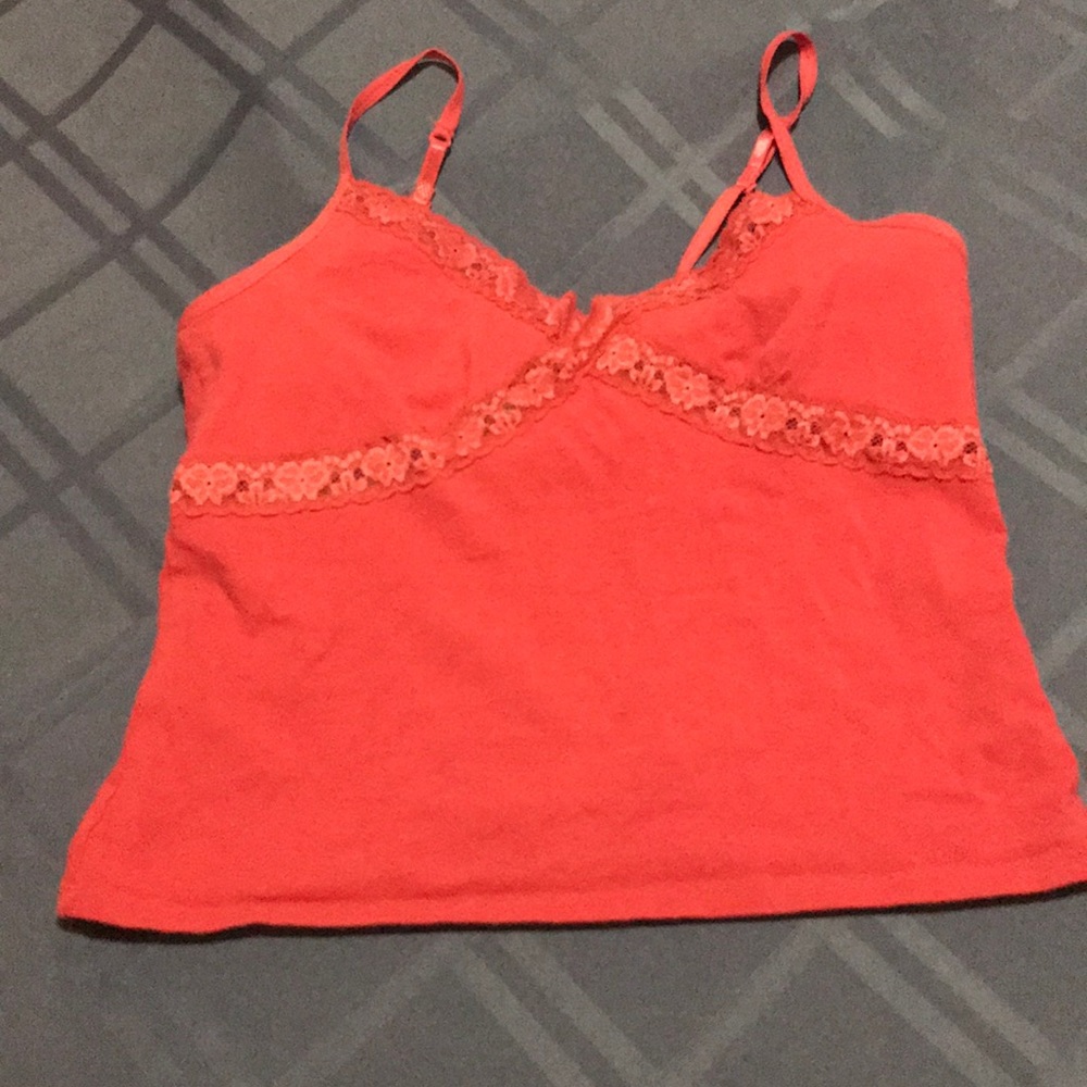 Tank with built in bra